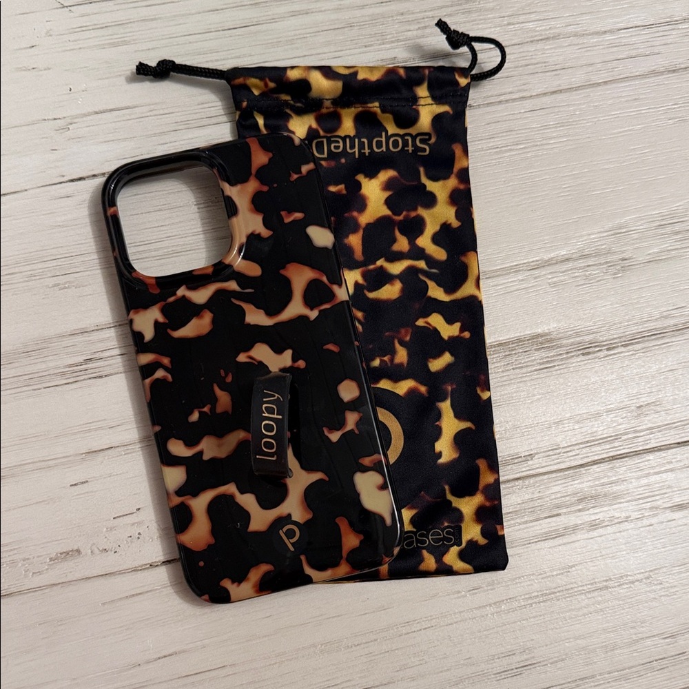 Loopy Case Leopard Print Phone Cover 16 Pro Max